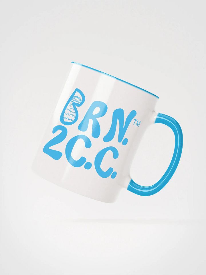 Blue Logo | BRN.2C.C.™ | Ceramic Mug | Coastal Coffee Vibes in 11oz & 15oz product image (12)