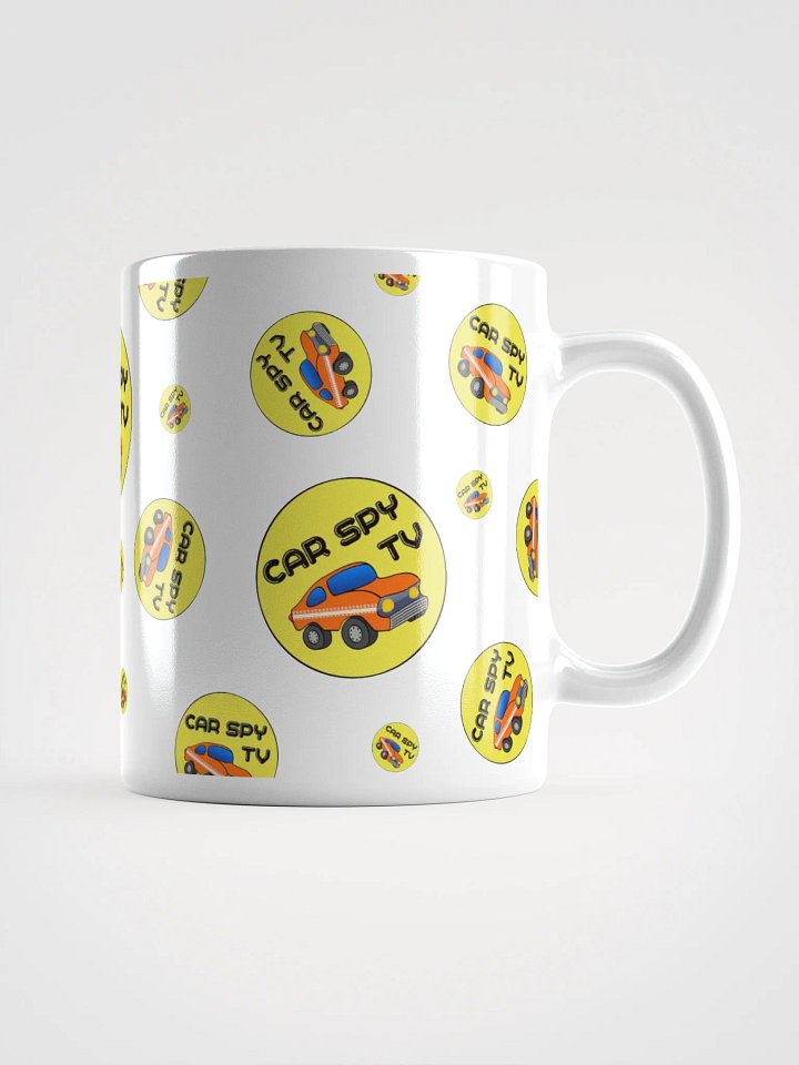 Ceramic Mug: CarSpyTV Logo product image (1)