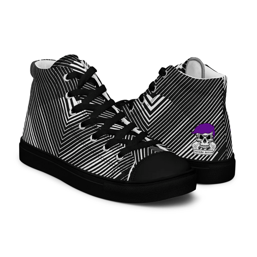 Enigma Nation Women's High Top Canvas Shoes product image (12)