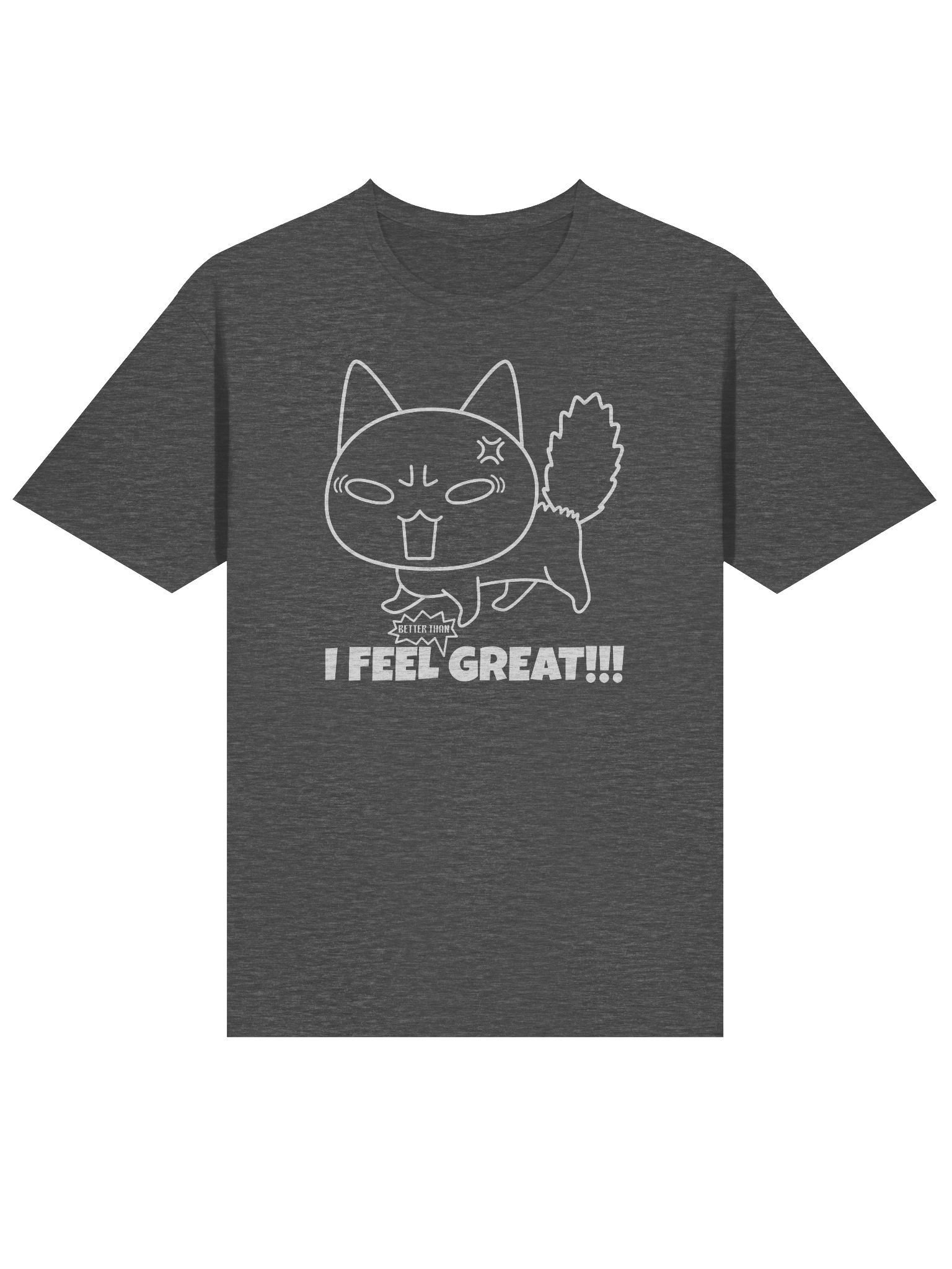 Ironic Emotional Expression - Unisex Adult Super Soft Lightweight T-shirt product image (9)