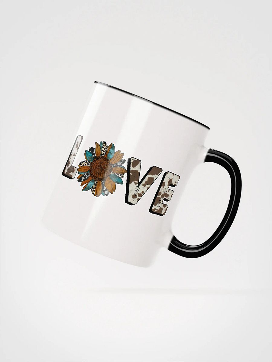 Sunflower LOVE Ceramic Mug product image (7)