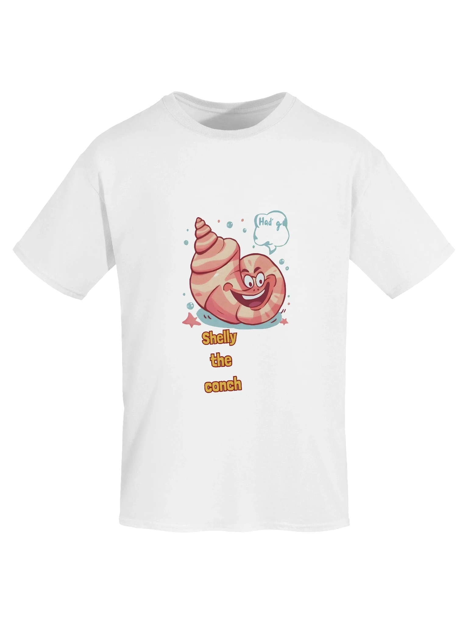 Shelly the Conch Happy T-Shirt product image (7)
