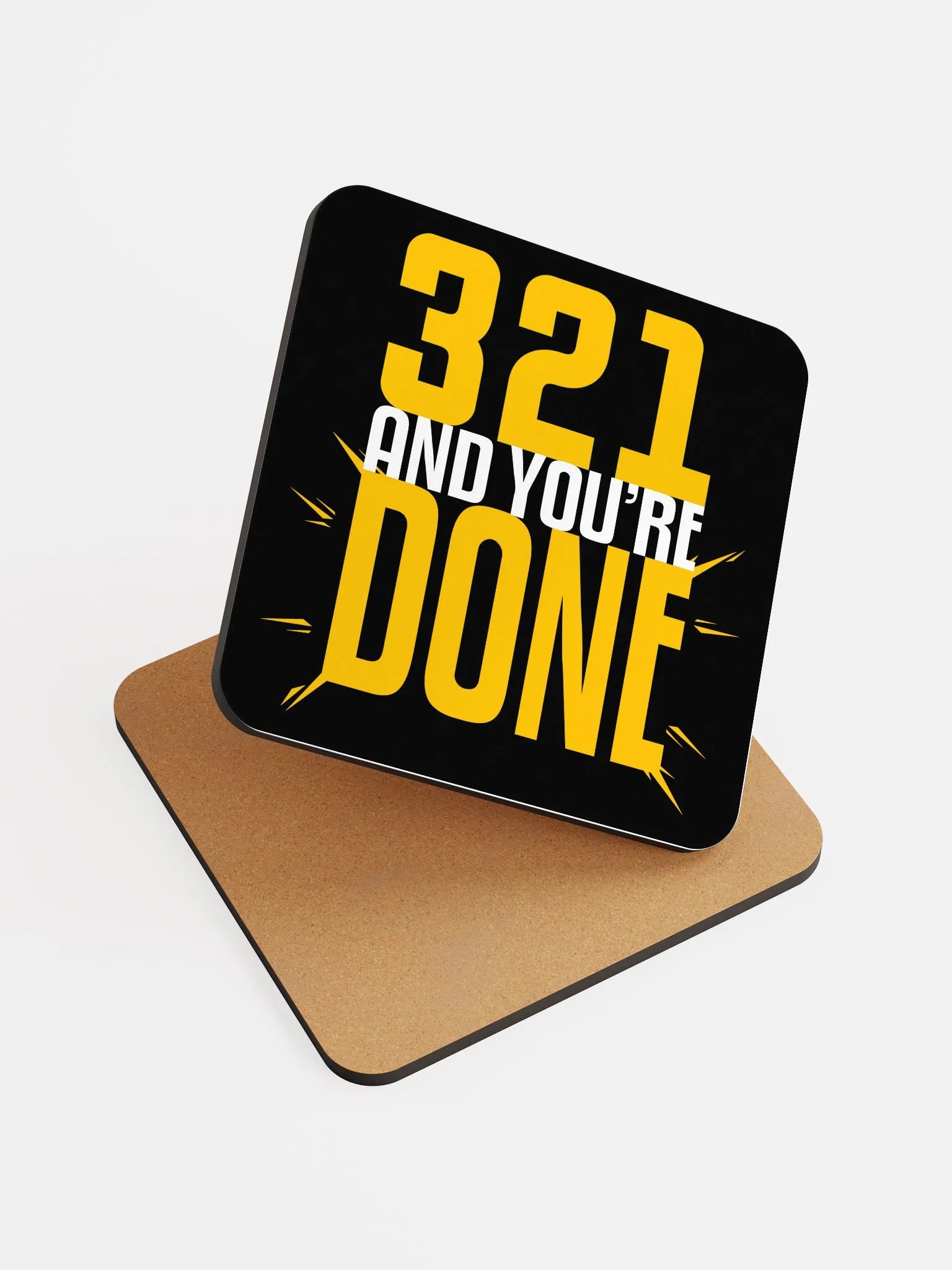 'DONE' Gold Night Coaster product image (6)