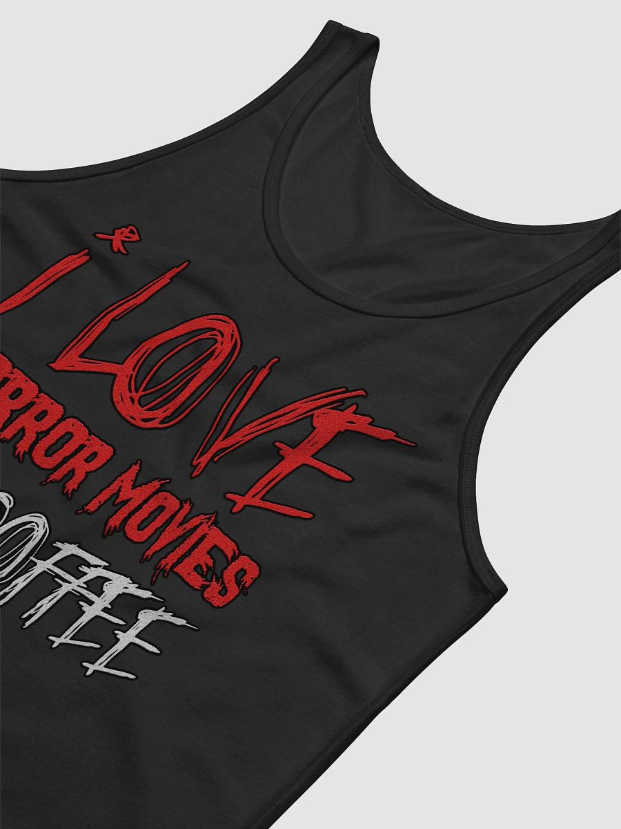 I Love Horror Movies And Coffee Tank Top product image (14)
