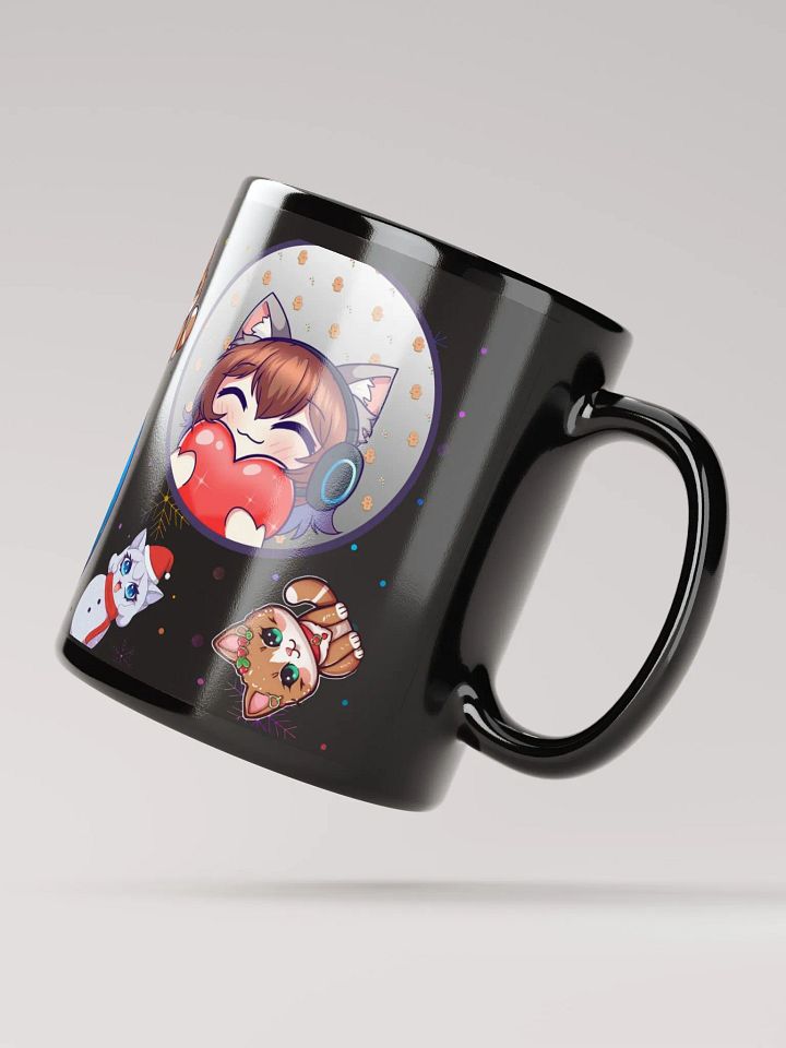 Holiday 11oz Black Mug product image (2)
