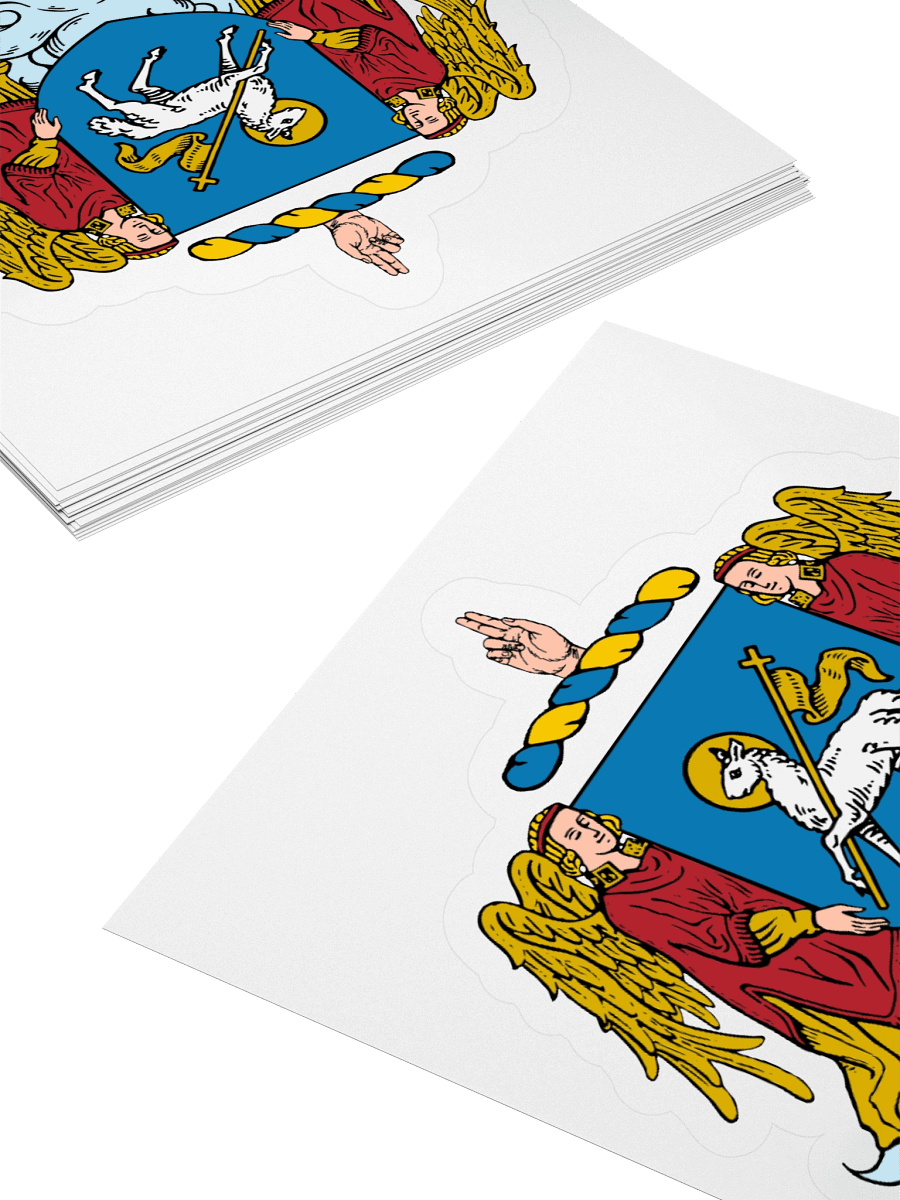 The Lamb of God Kiss Cut Sticker product image (4)