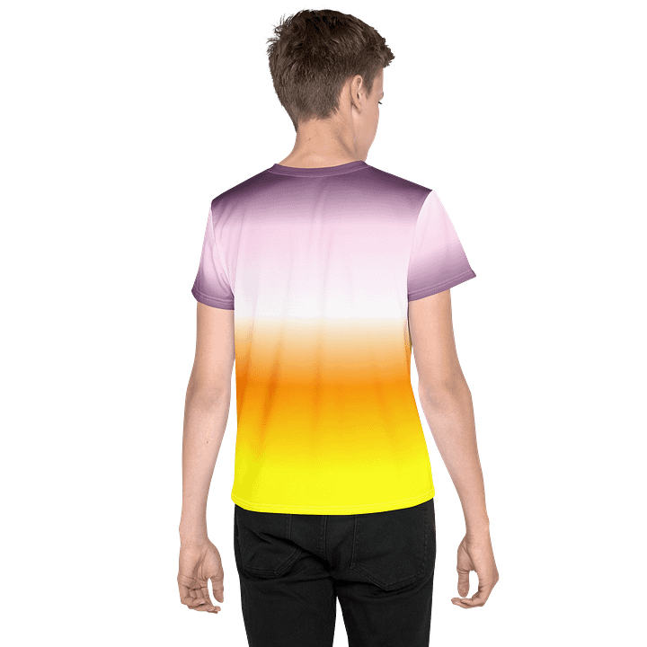 Dreamy Gradient Youth T-Shirt product image (2)