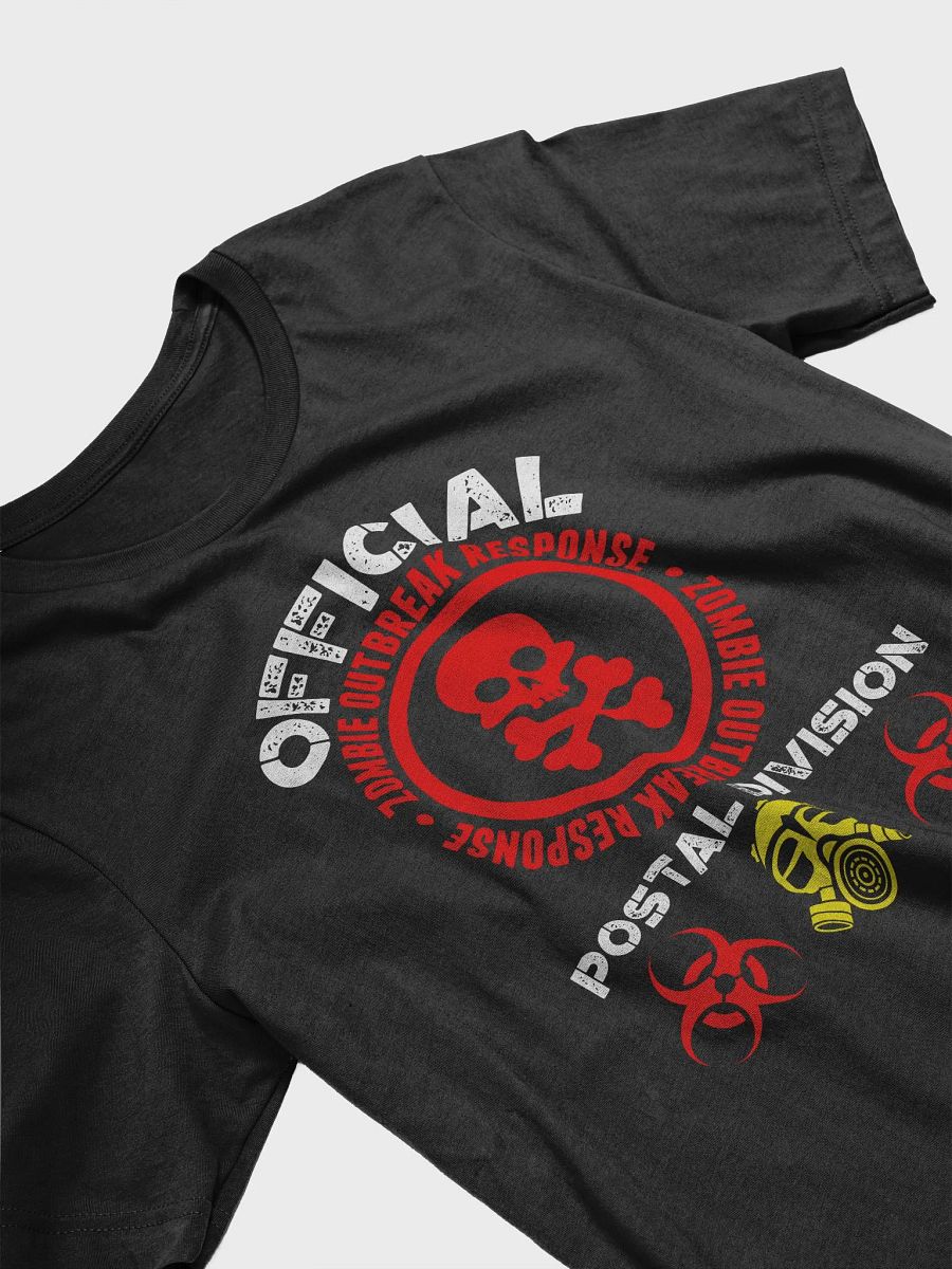 ZOMBIE OUTBREAK TEE POSTAL WORKER HALLOWEEN product image (12)