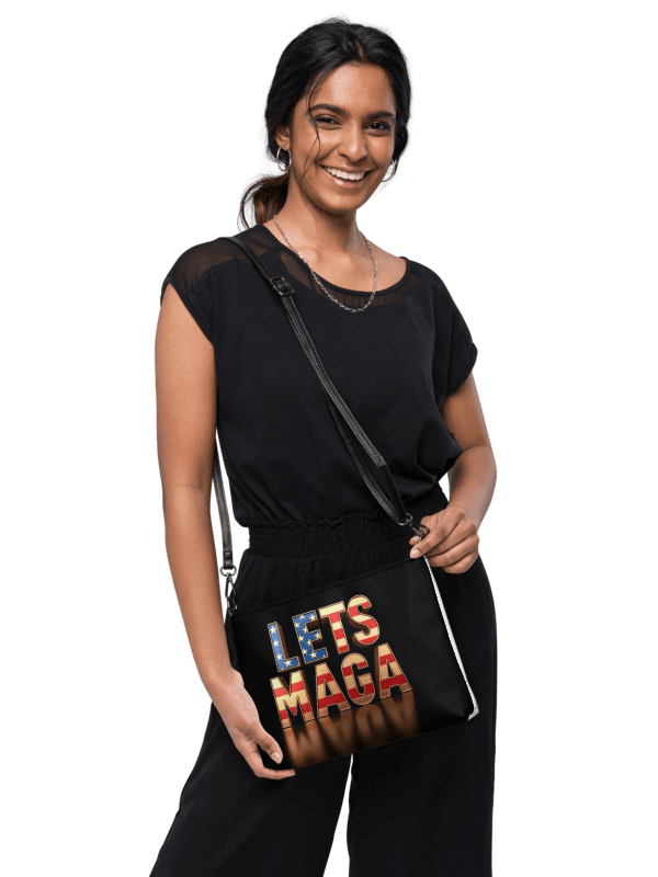 Patriotic Lets Maga Crossbody Bag product image (8)