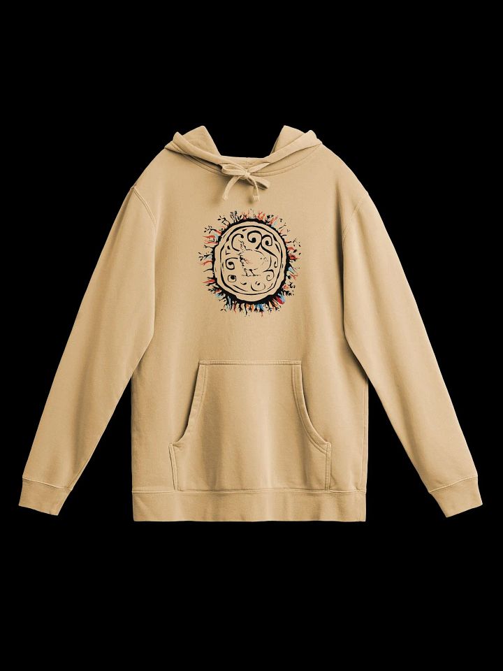 Robin Independent Trading Co. Pigment Dyed Hoodie (Front Patch) product image (3)
