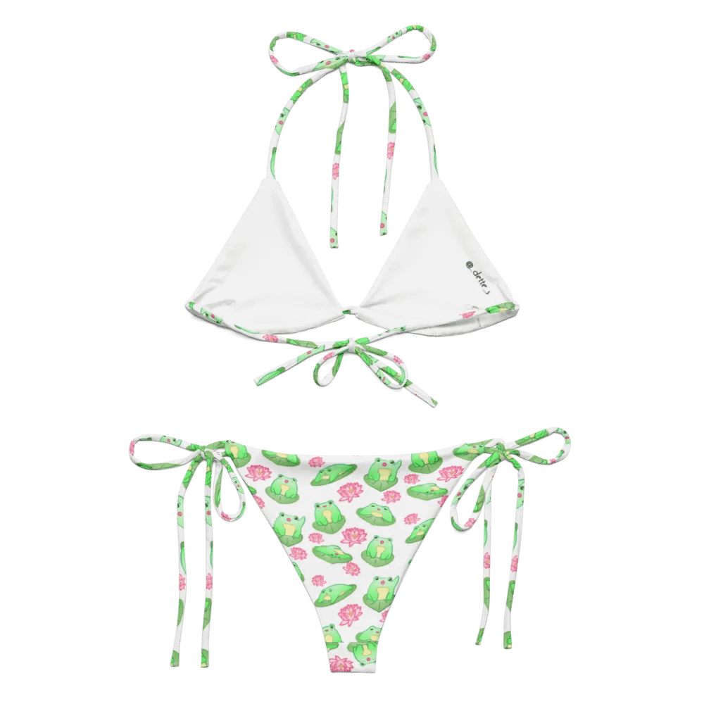 Kawaii Froggie String Bikini product image (2)