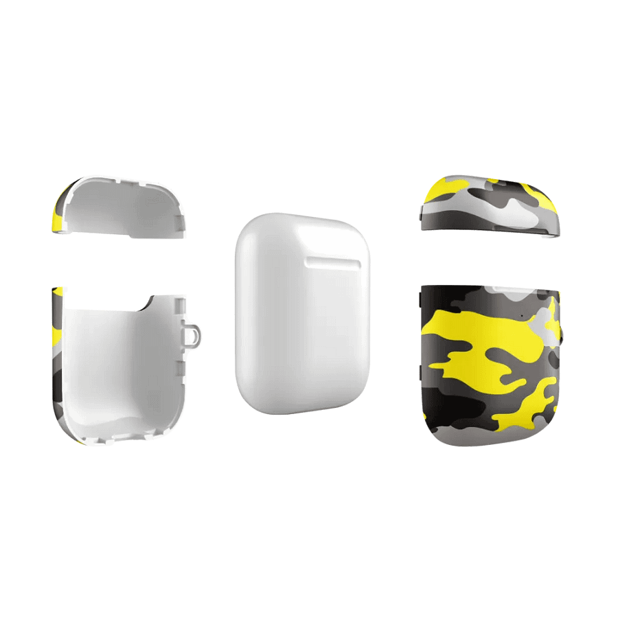Yellow Camo AirPod Case product image (7)