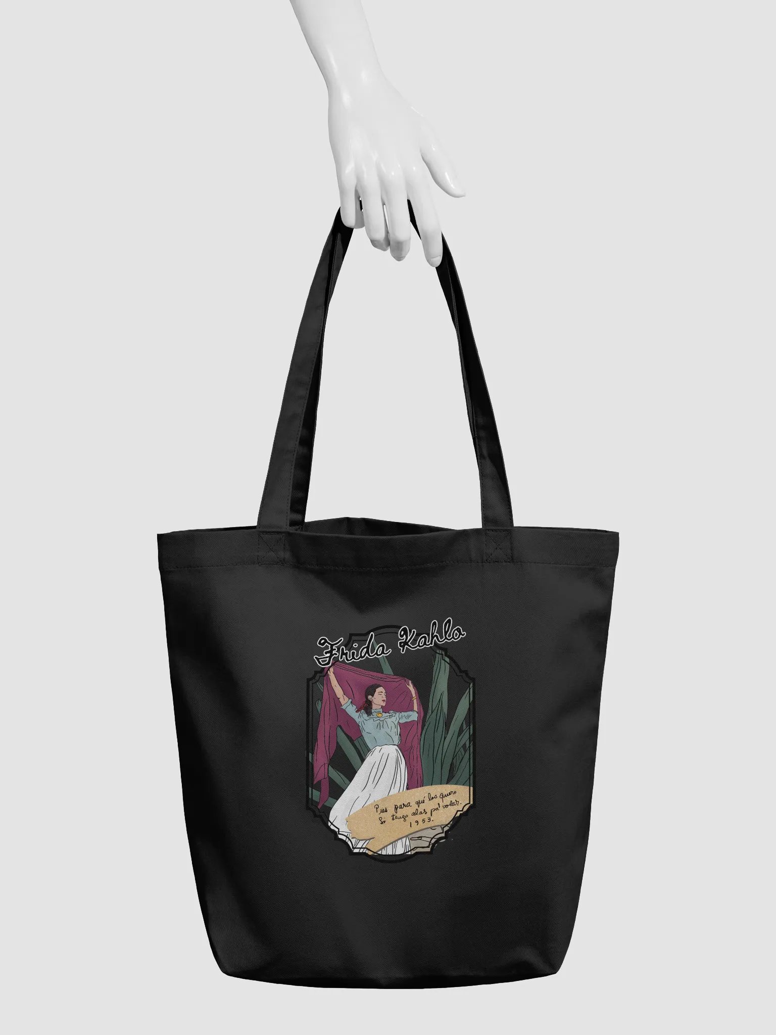 Frida Kahlo Wings of Freedom Tote Bag product image (6)