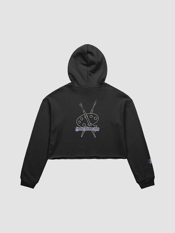 Stardust Bunny Moth - SFA Crop Hoodie product image (26)