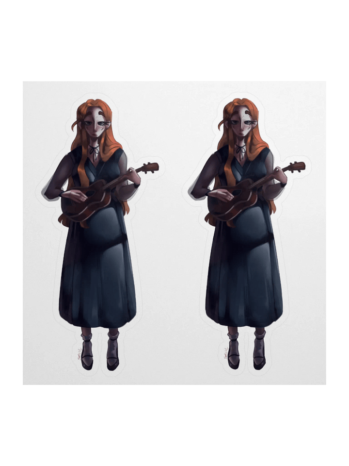 Ebony Grant Illustration Stickers product image (1)