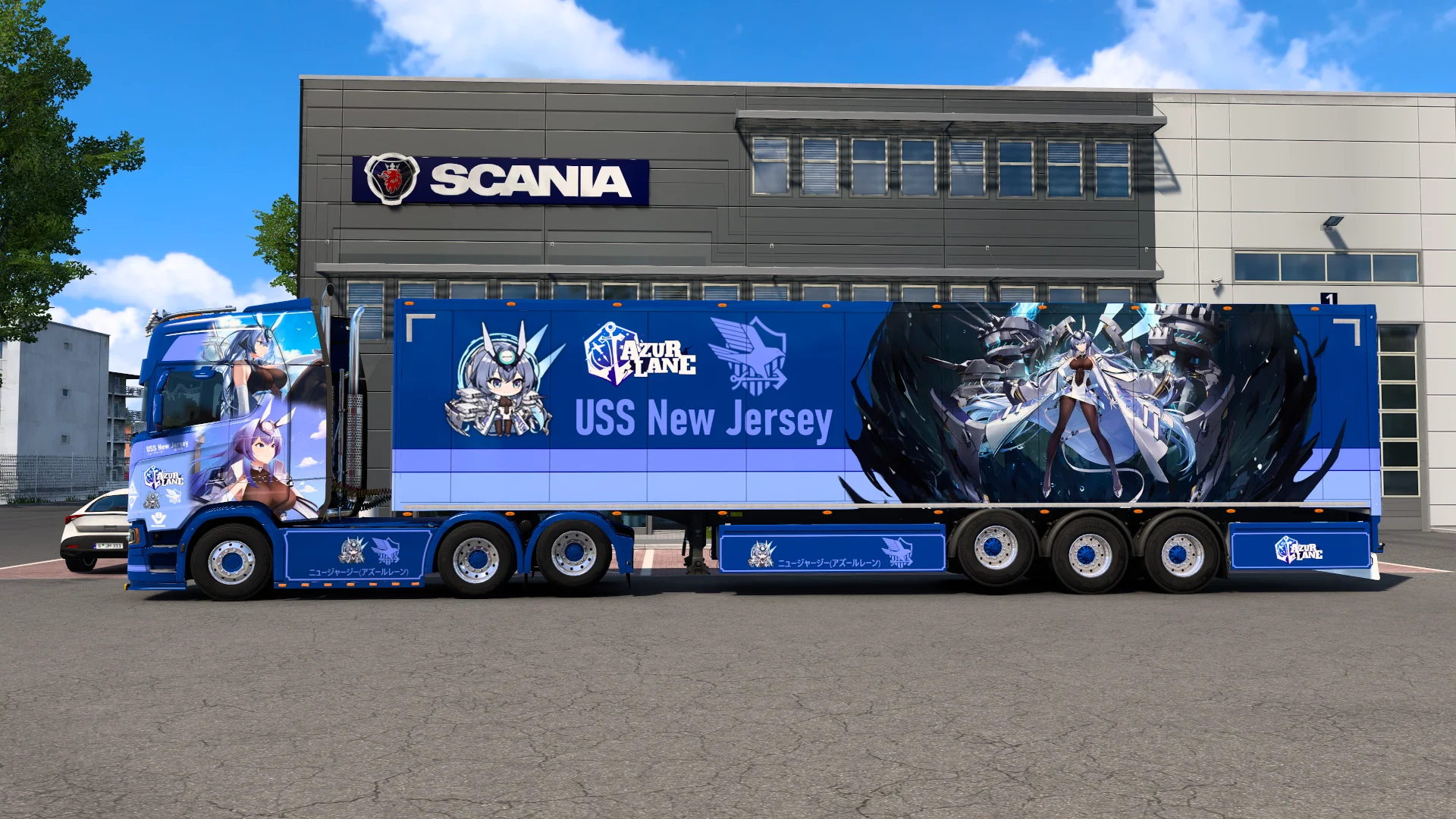 [ETS2] USS New Jersey - Azur Lane [Combo Skin] product image (4)