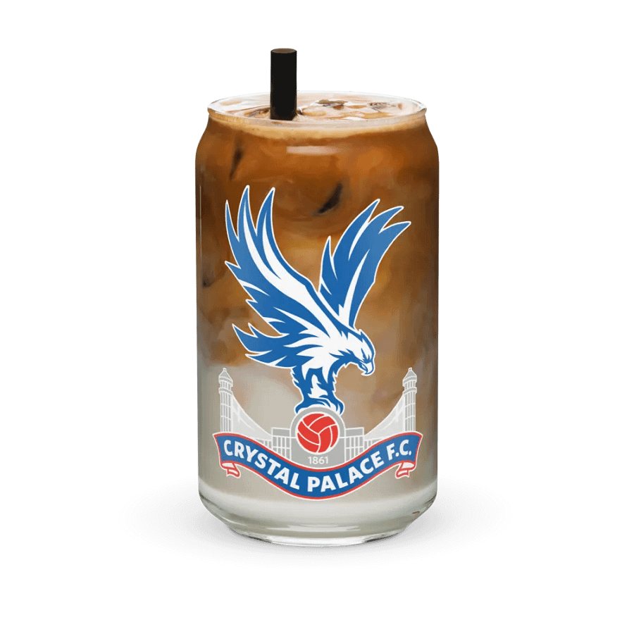 Crystal Palace Soccer Team - Can-Shaped Glass product image (6)