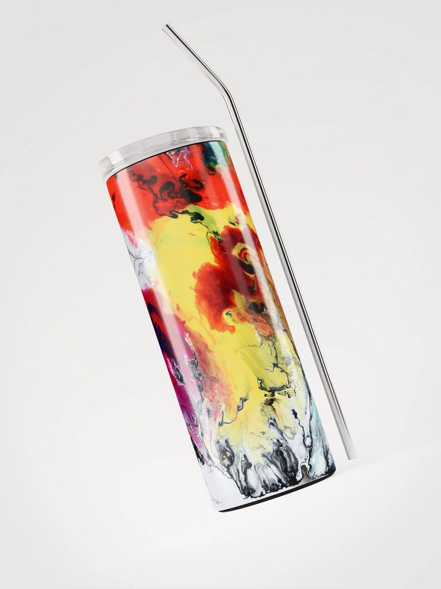 Vibrant Swirl Stainless Steel Tumbler product image (6)