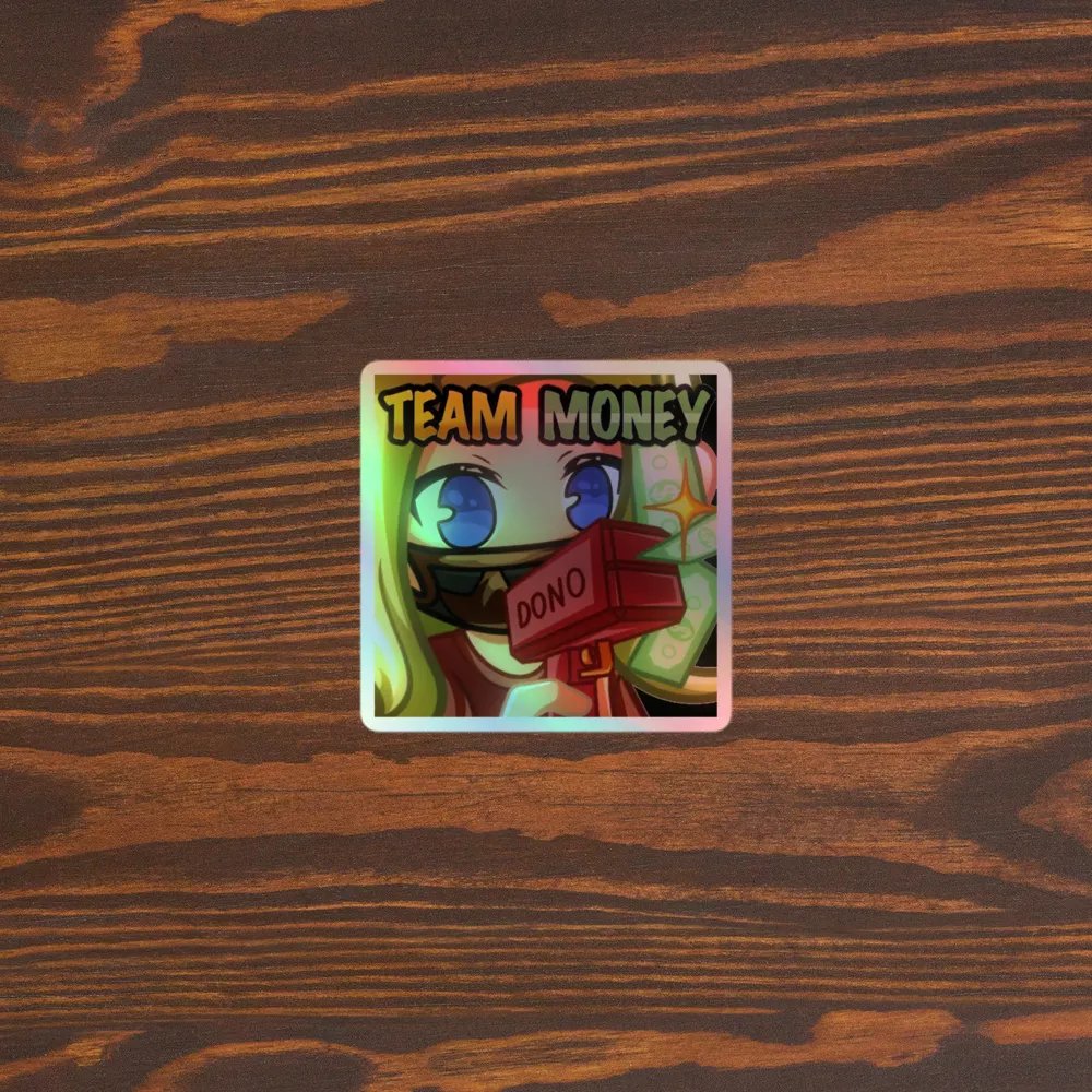 TGSR Team Money Holographic Sticker Set product image (3)