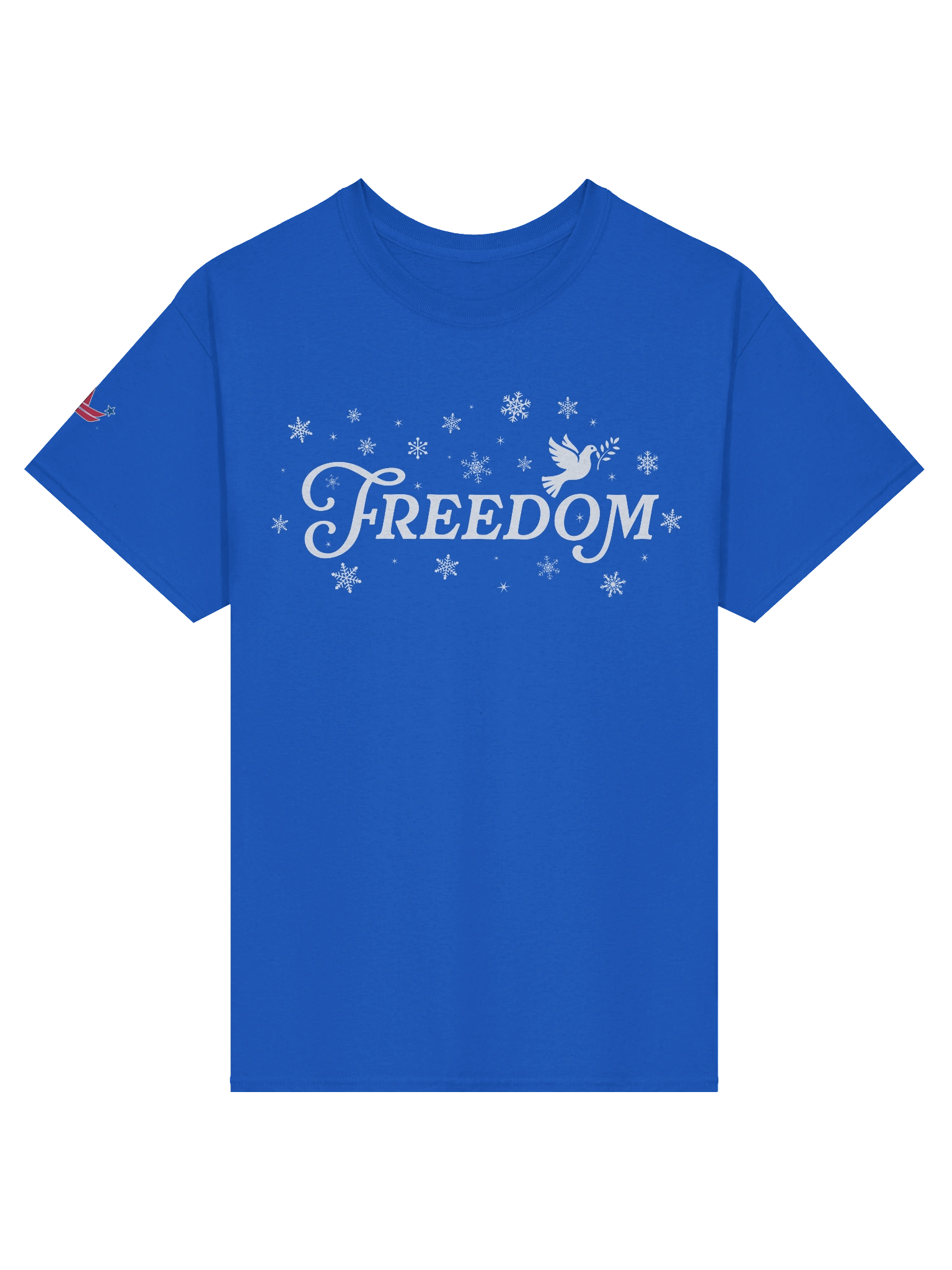 FREEDOM Holiday Tee (Ladies) – Blue product image (1)