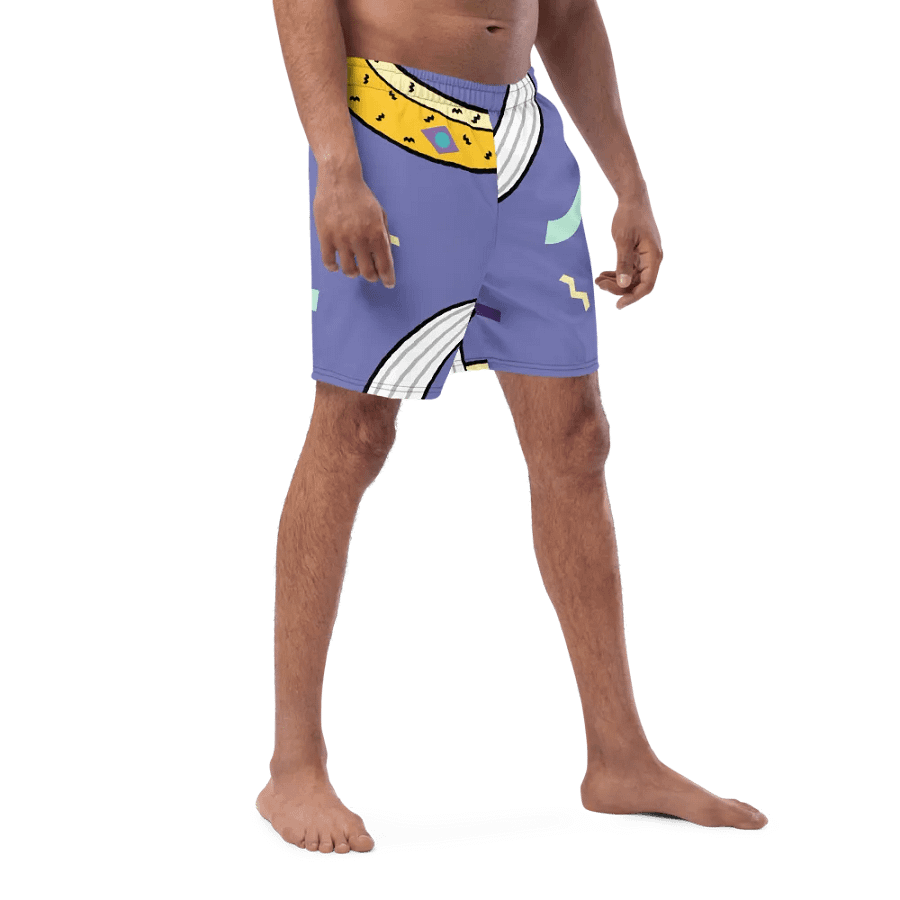 Peel and Play All-Over Print Swim Trunks product image (3)