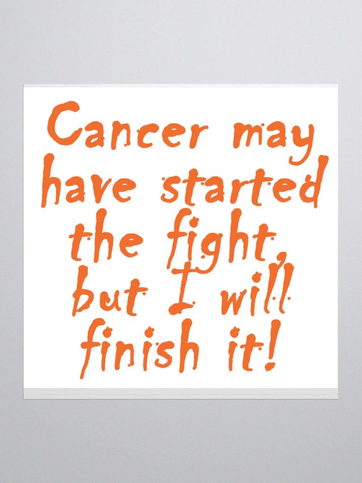 Cancer started it! product image (1)
