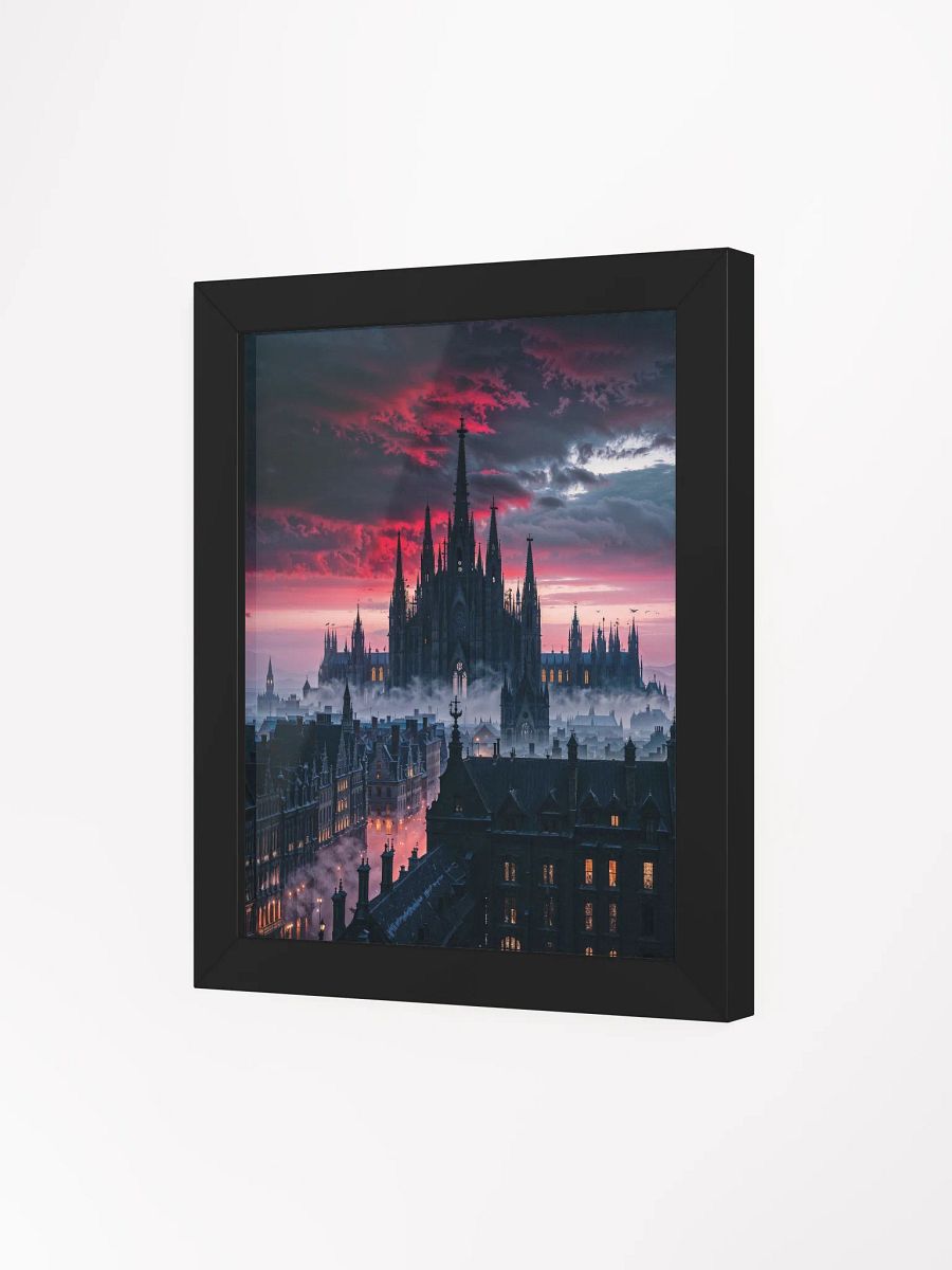 Sanctum of the Crimson Veil Framed Print product image (26)