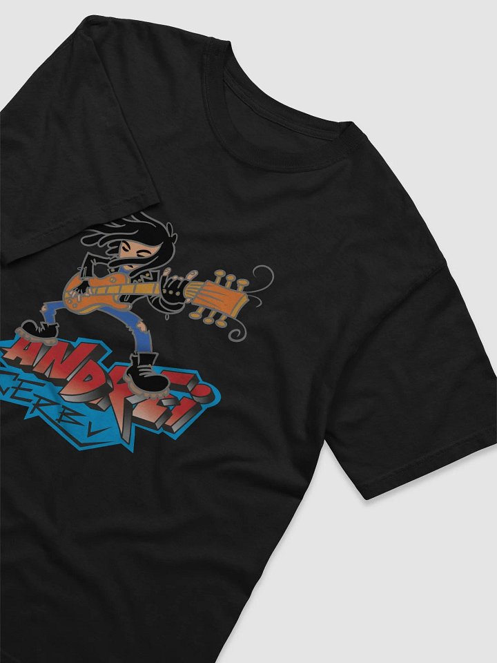 Energetic Guitarist Graffiti Tee product image (2)