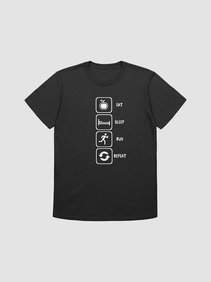 Eat, Sleep, Run, Repeat Soft T-Shirt Multi product image (1)