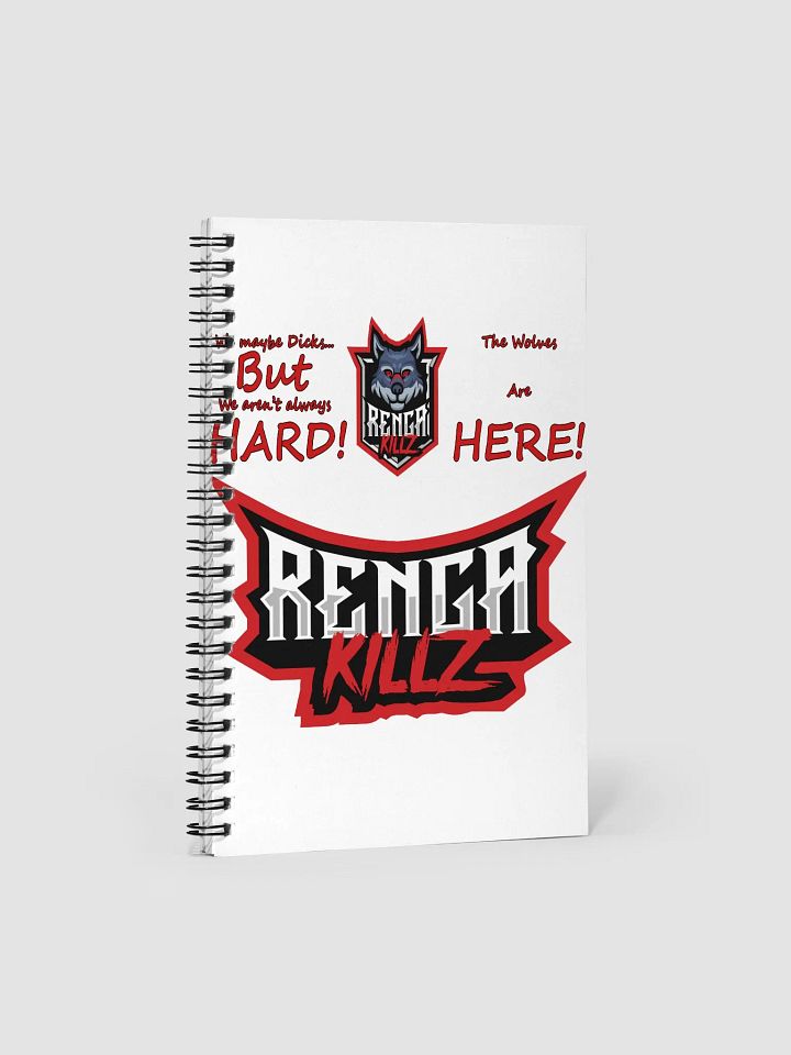 Wolf hard notebook product image (1)