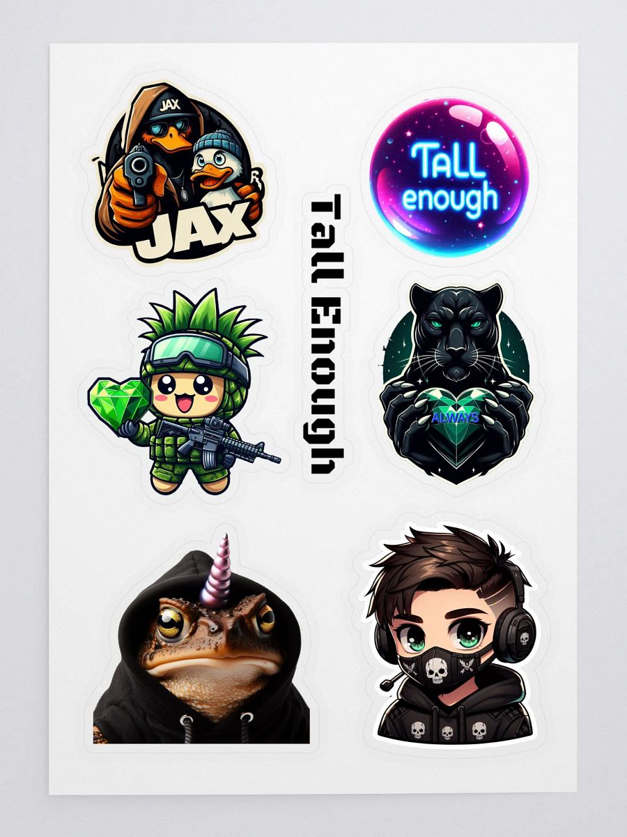 Custom DarkRaven Sticker Sheet - Express Yourself! product image (3)