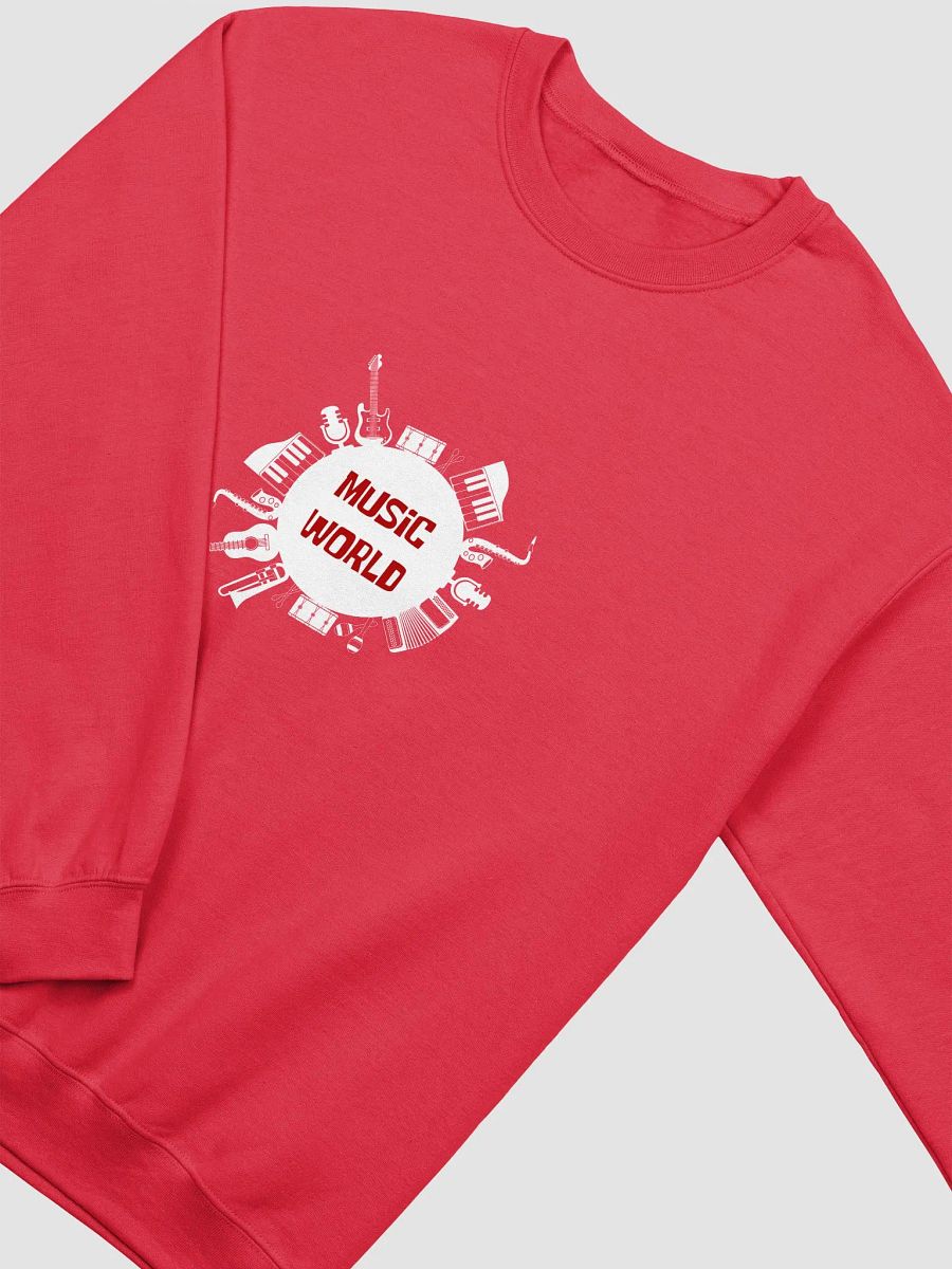 Music World | Instrument-Themed Soundwave Crewneck Sweatshirt product image (2)