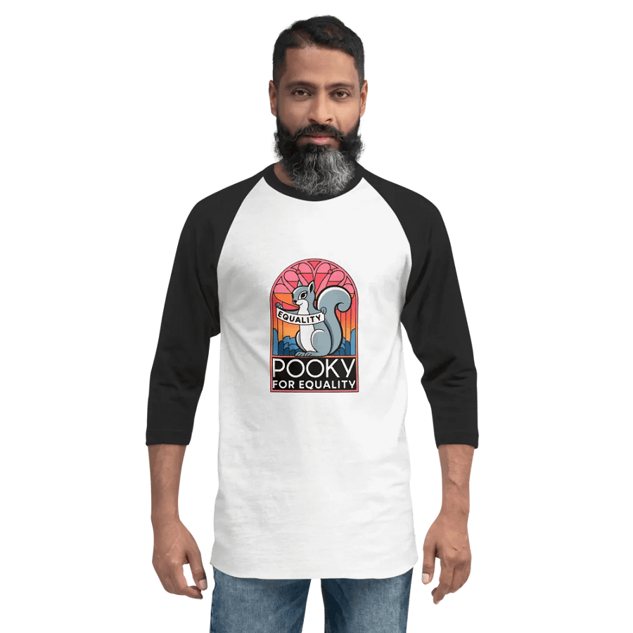 Pooky's Equality Rally Raglan Tee product image (2)