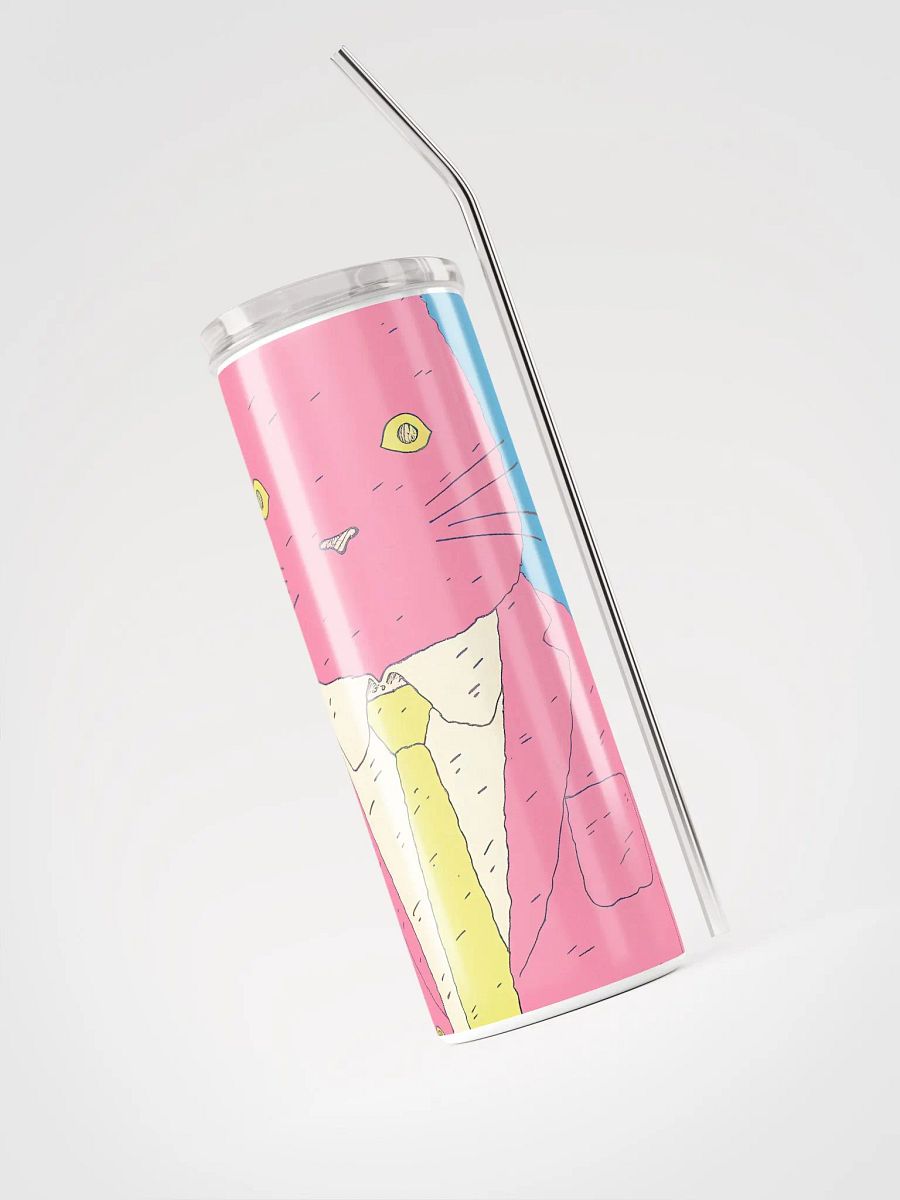 Mr. Whisker's Enterprise: The Pensive Professional Tumbler product image (3)