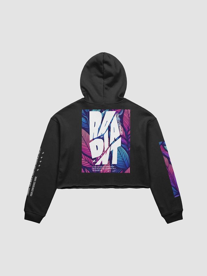 Empowered Essence: A Celebration of Self-Love: Fleece Crop Hoodie product image (2)