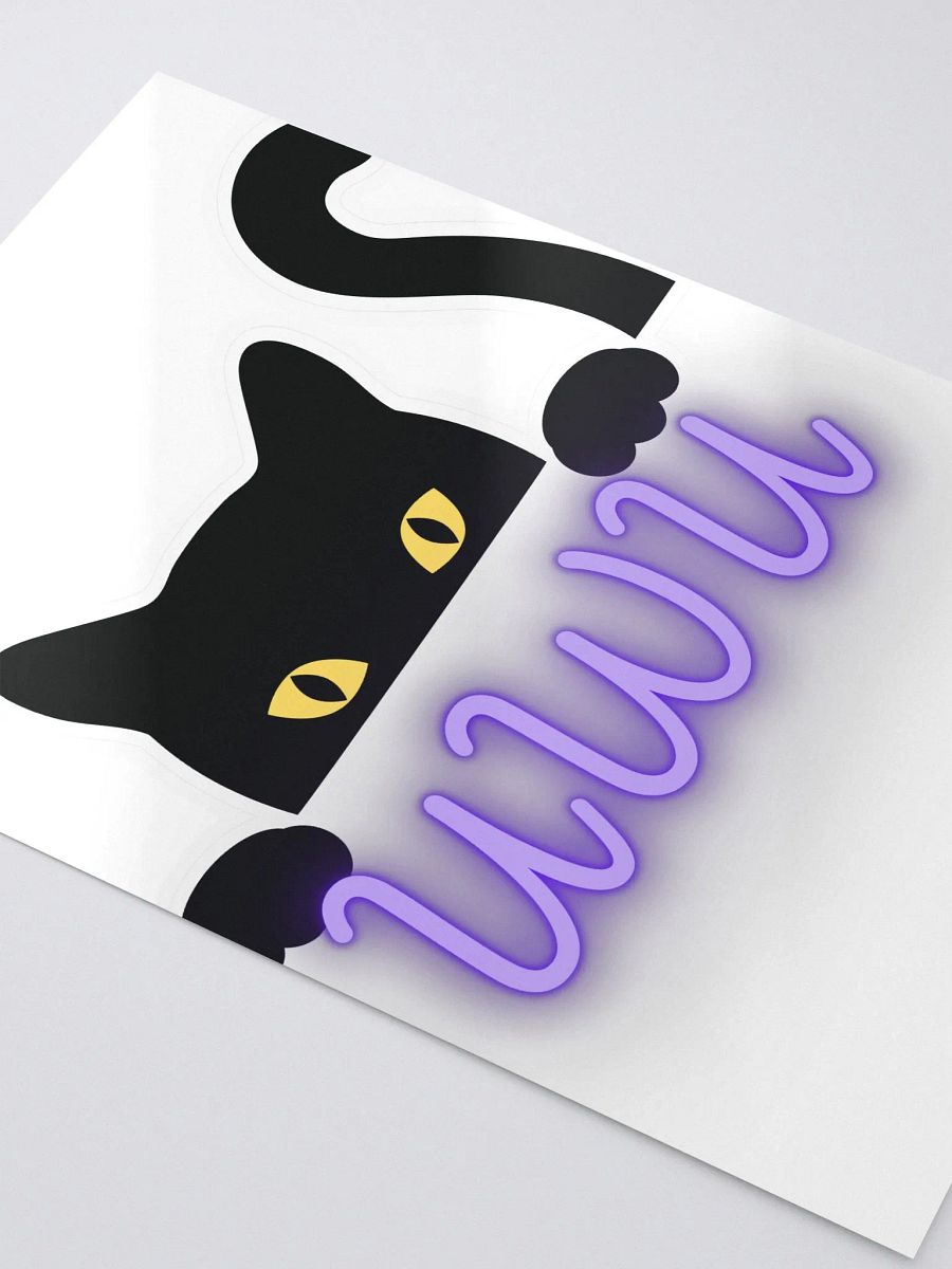UWU (Kiss Cut Sticker Sheet with Background). product image (3)