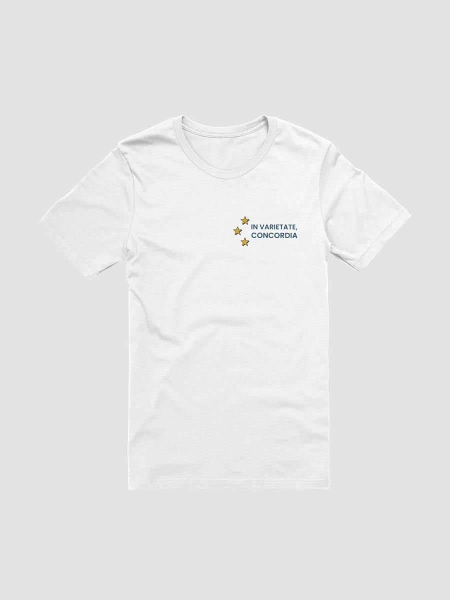 T-Shirt - In Varietate, Concordia & EU Stars - White & Variants product image (1)