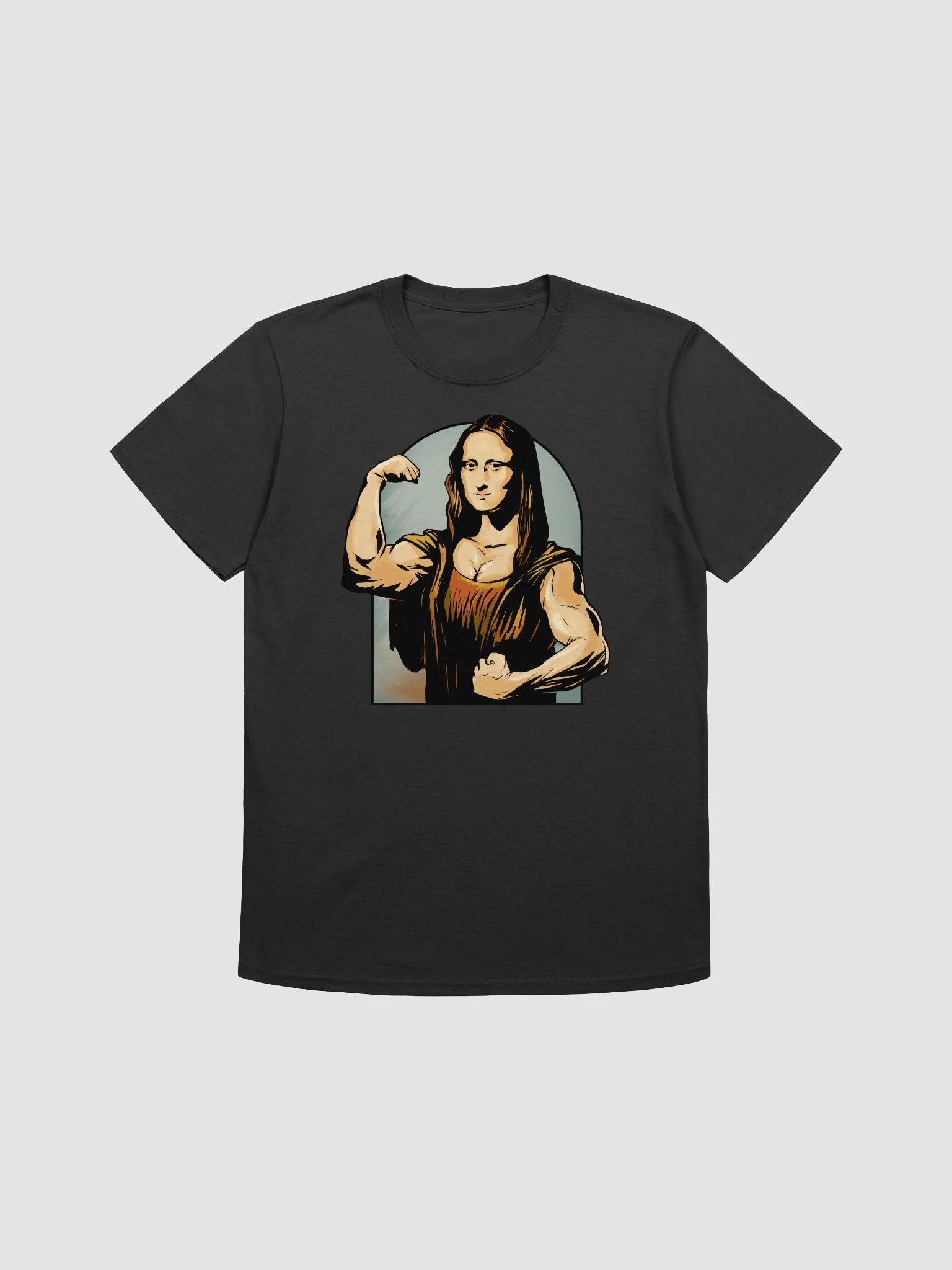 Muscle Mona Lisa Unisex Tee product image (1)