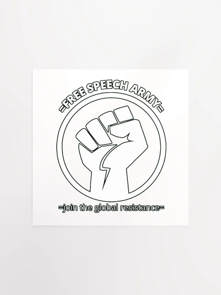 FREE SPEECH ARMY product image (1)