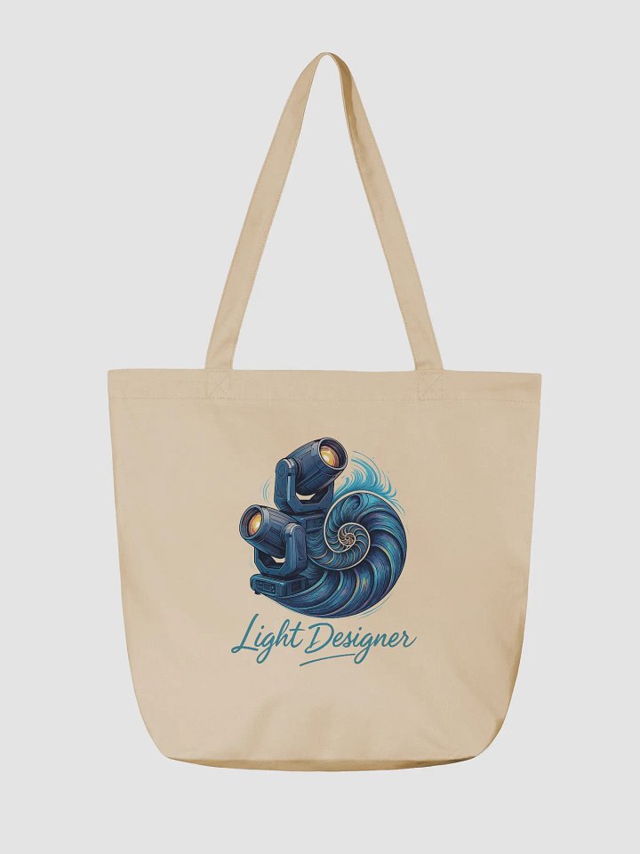 Theatrically Jerry: "LD Nautilus" Light Designer Tote Bag product image (2)