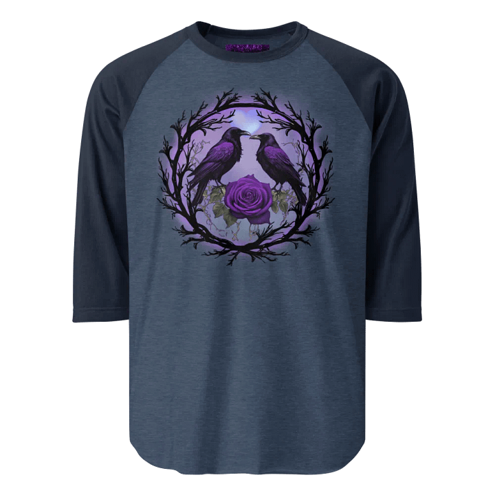 Mystic Raven Pair Raglan Tee product image (4)