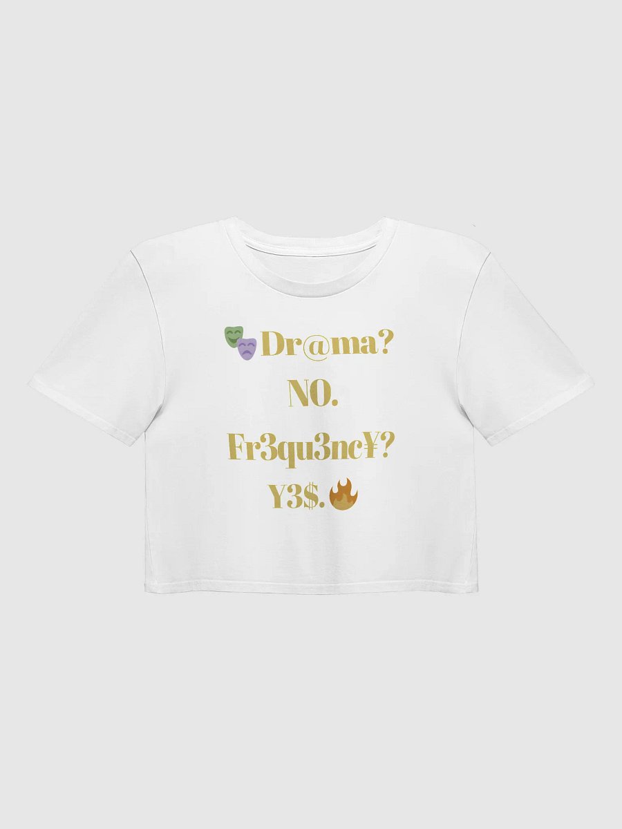 $.T.@.T - N0 DR@M@ Crop Tee product image (42)