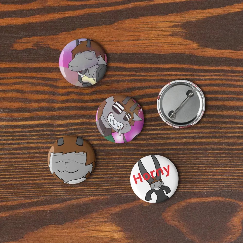 Smonk, ÁÁÁÁ, Yee, Horny, smug kitűzők/Pins product image (10)