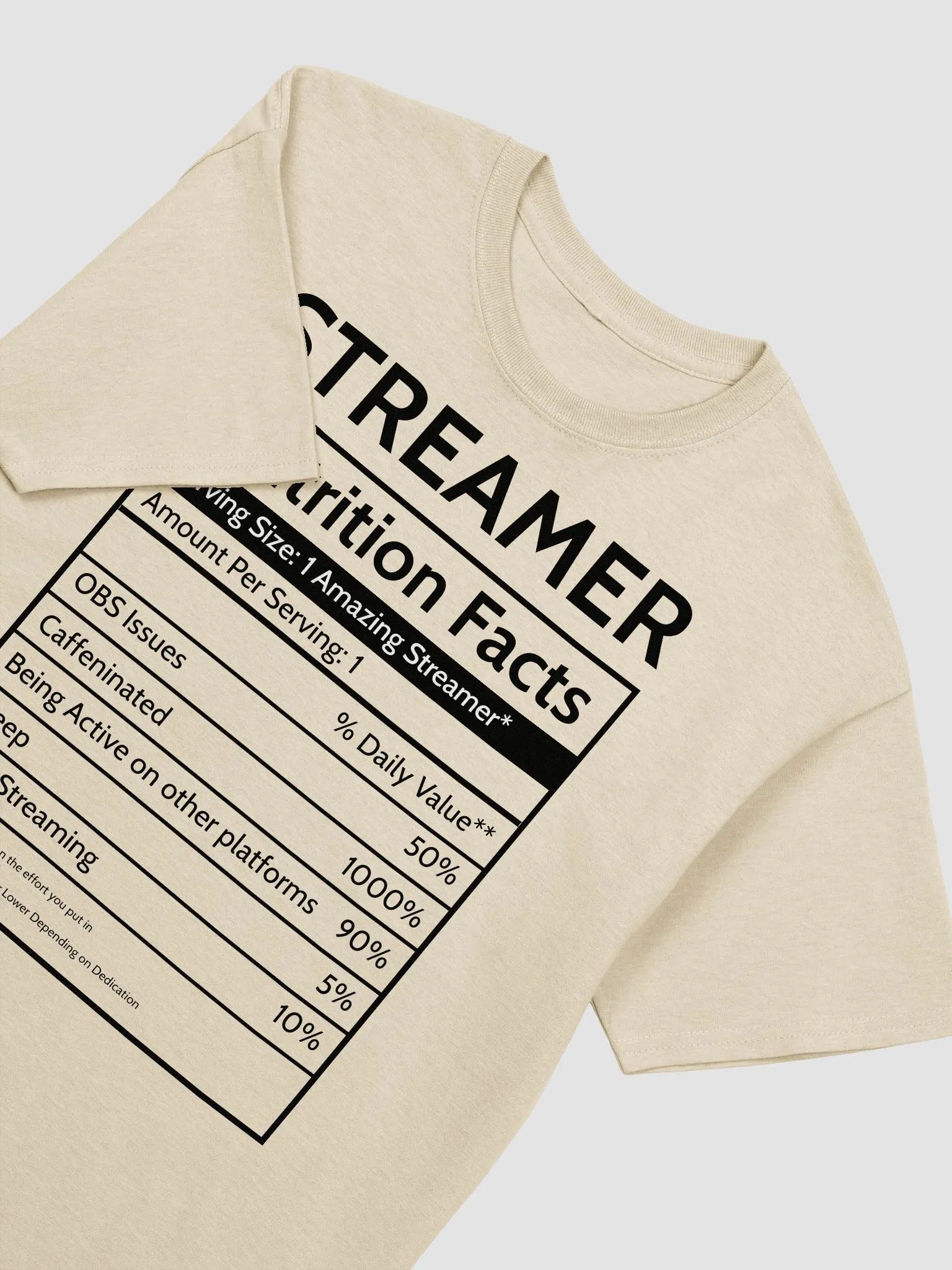 Streamer Nutrition (Black Text) product image (26)