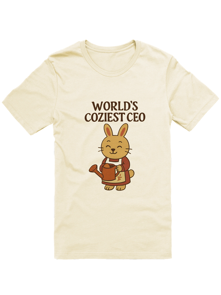 Cozy CEO Bunny T-Shirt product image (2)