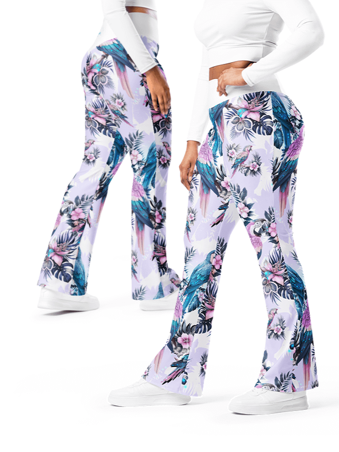 Elysian Birds-Flare Leggings product image (8)