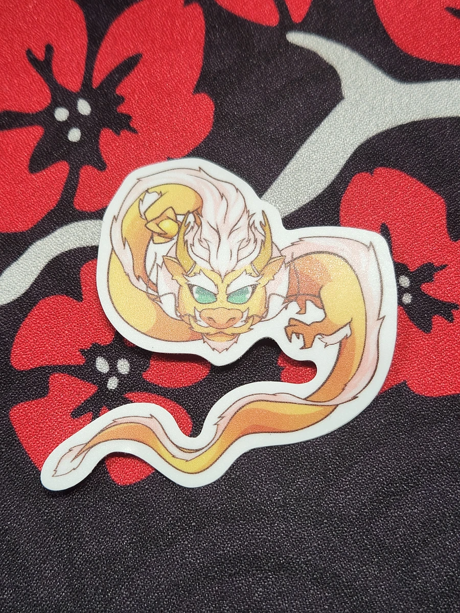 WoWoKo - Four Symbols - Center Beast Yellow Dragon - Sticker product image (2)