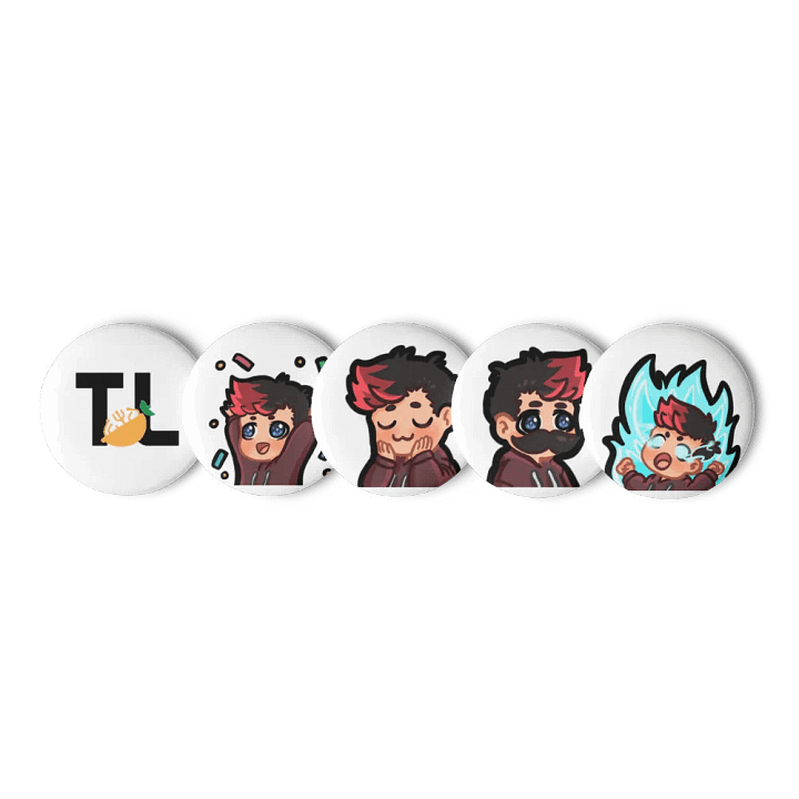 TechnoLemon Pin Button Set product image (3)