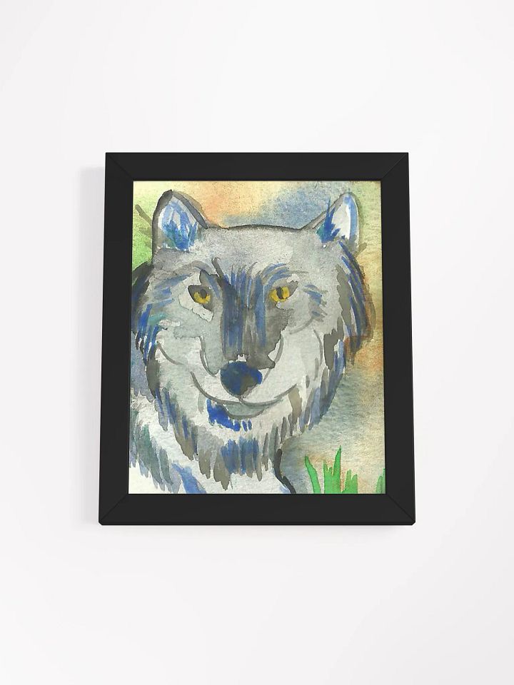 Gray Wolf Framed Print product image (5)