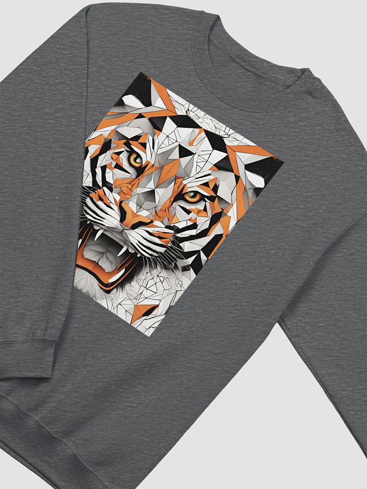 Tiger Geometric Mosaic Crewneck product image (1)